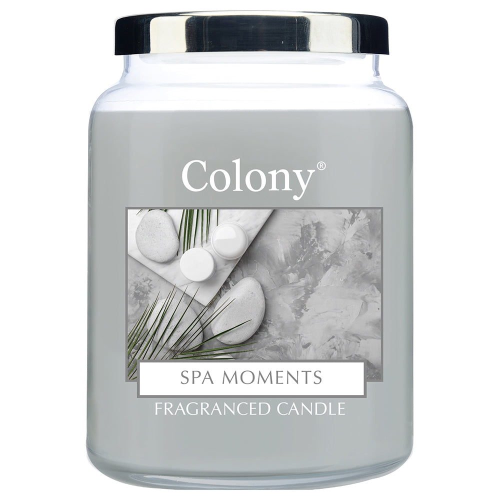 Spa Moments | Large Fragranced Jar Candle | Home Décor & Gift Idea