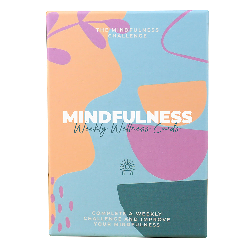 Mindfulness | Weekly Wellness Cards | 52 Challenges | Mindfulness Gift