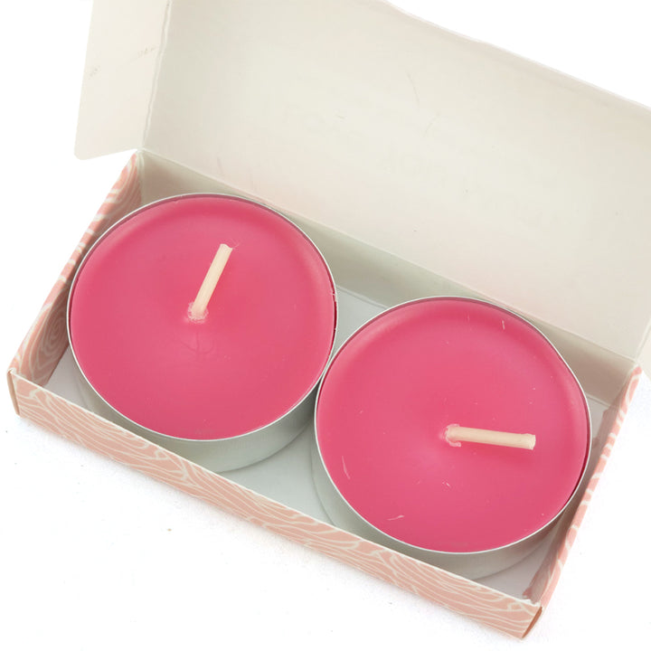 Rose Tealight Candles | I Love You Mum | Mini Gift | Cracker Filler