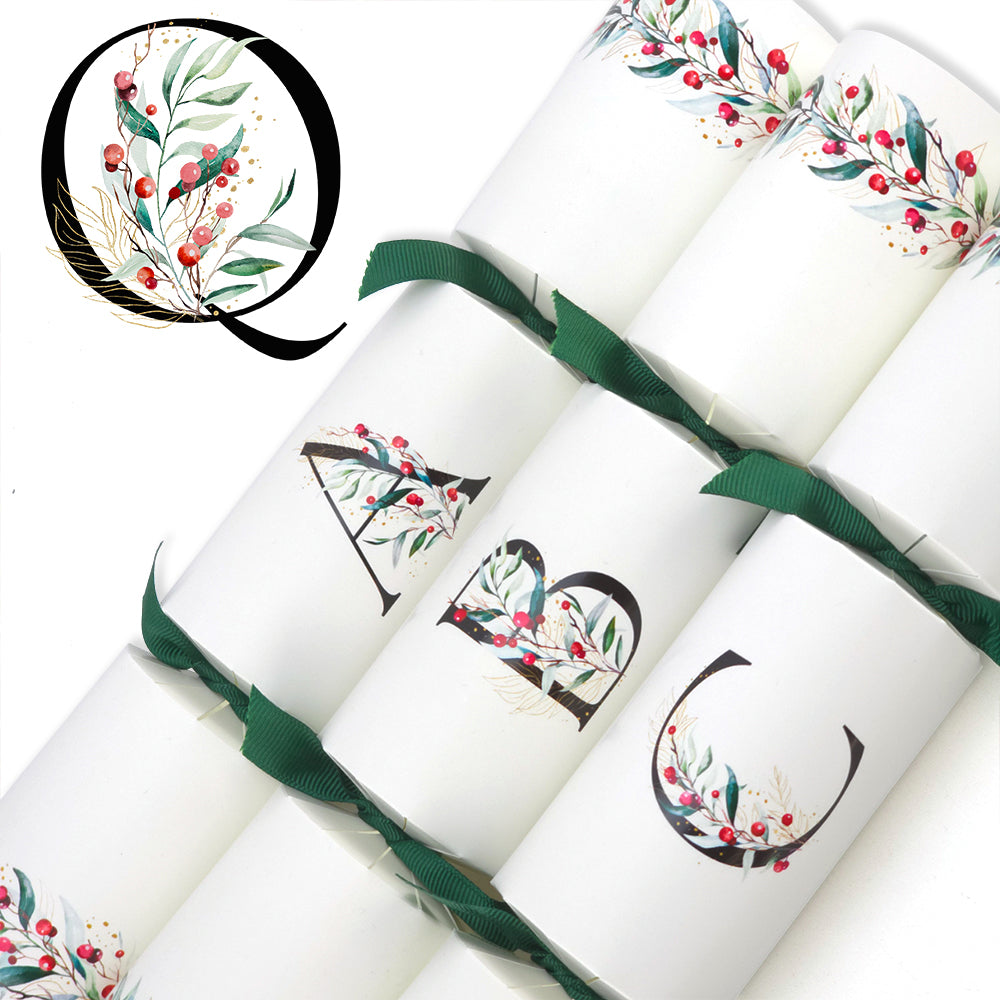 Letters A to Z | Single Christmas Cracker Making Craft Kit | Berries Design