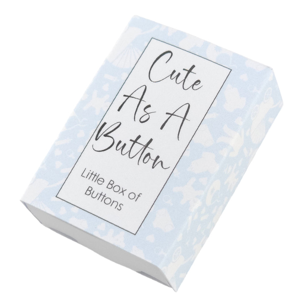 Cute as a Button | Blues | Little Box of Buttons | Little Gift | Cracker Filler