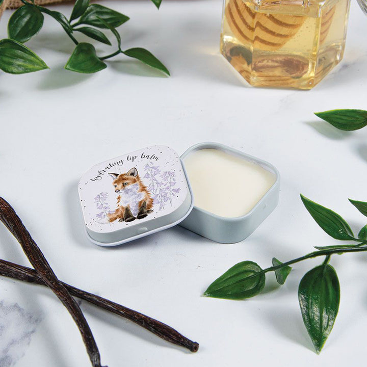 Clever Little Fox | Wrendale Honey & Vanilla Lip Balm Tin | Cracker Filler Gift