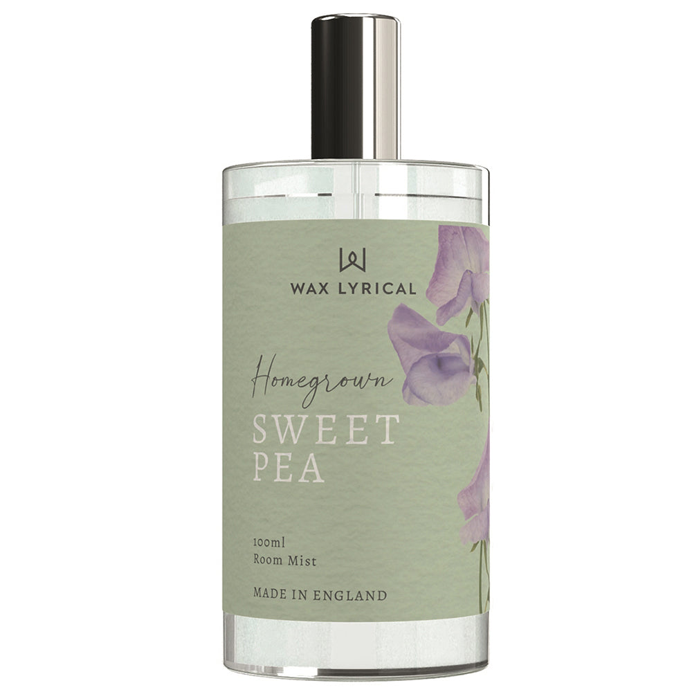 Homegrown Sweet Pea | Scented Room Mist | Home Décor & Gift Idea