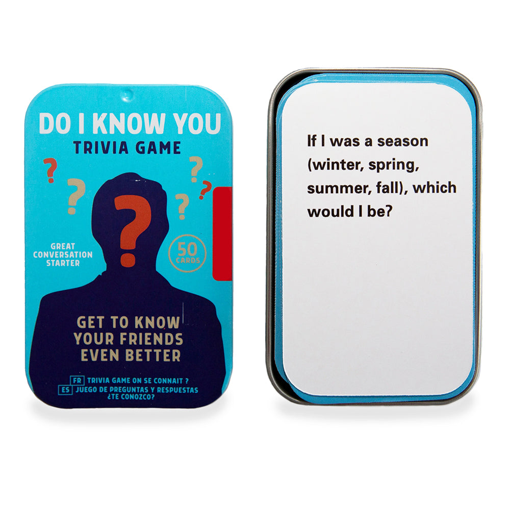 Do I Know You? | Card Game in a Tin | Little Gift | Cracker Filler