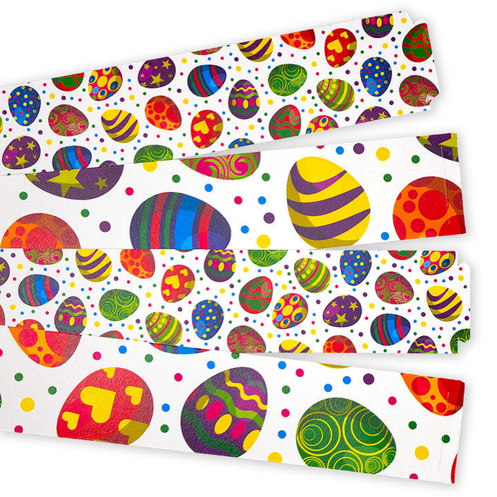 30 Reusable Easter 2.5m Paper Chains | Easter Egg Fantasia | No Glue Needed