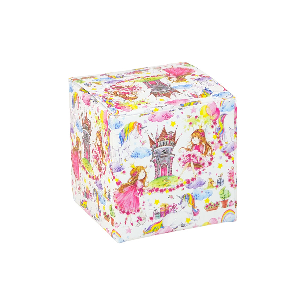Fairytale Princess | Little Gift Box | 5cm Cube | 6 Boxes