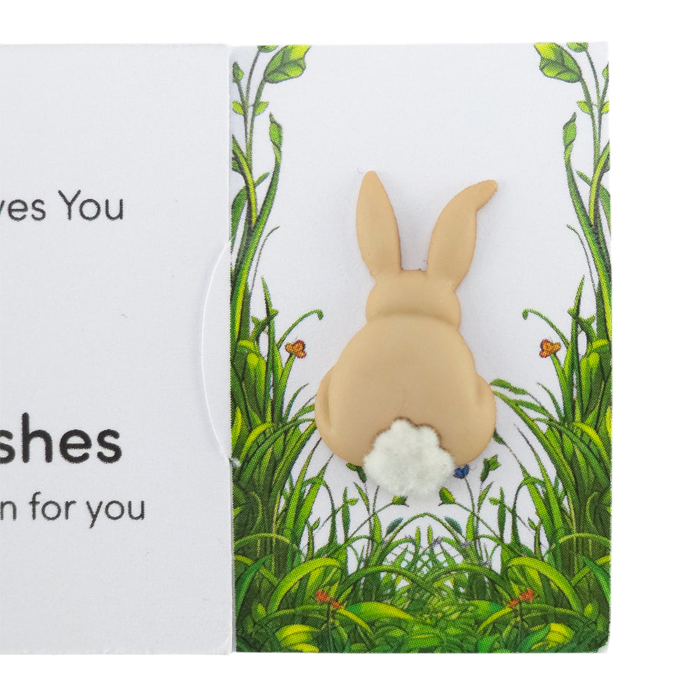 Some Bunny Loves You | Button Wishes Sew On Token | Little Gift | Cracker Filler
