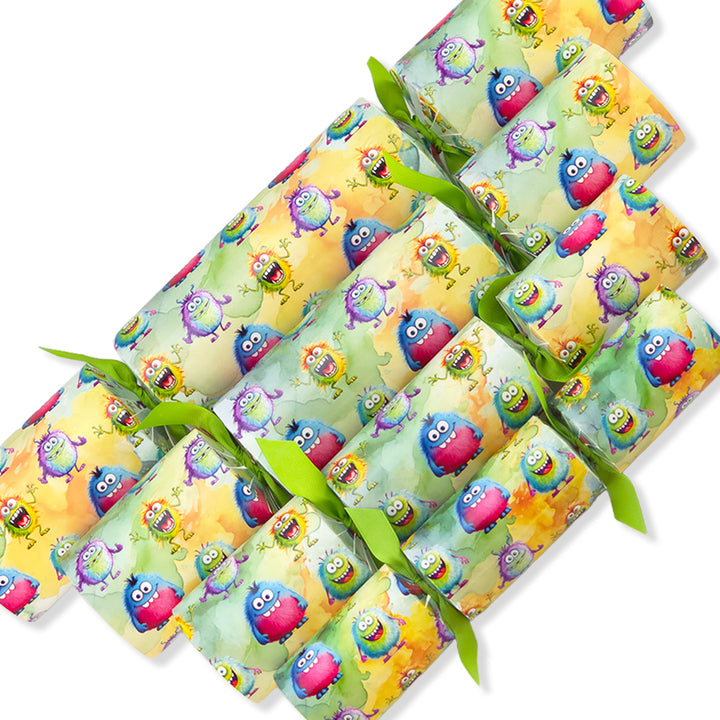 Extra Large &amp; Jumbo | Reusable Keepsake Cracker Making Kit | Funny Monsters
