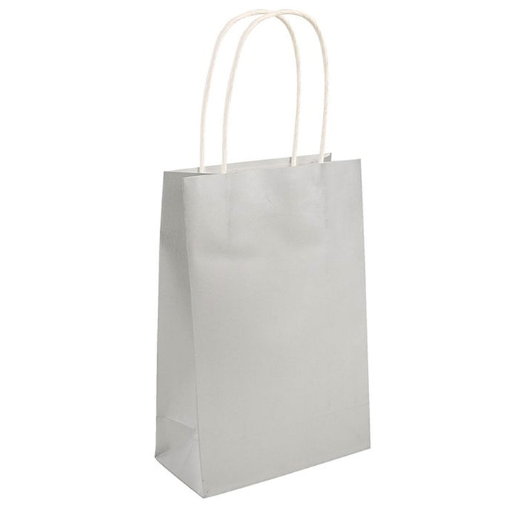 Paper Party Bags with Paper Handles | Choice of Colours | Recyclable | 21x14x7cm