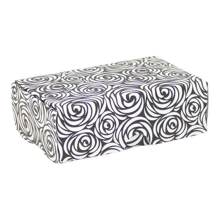 Black Rose | Little Gift Box | Soap Bar Sized | Single or 6 Boxes | 57x88x30mm