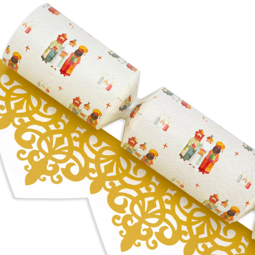 Three Kings Nativity | Christmas Cracker Making Craft Kit | Make & Fill Your Own