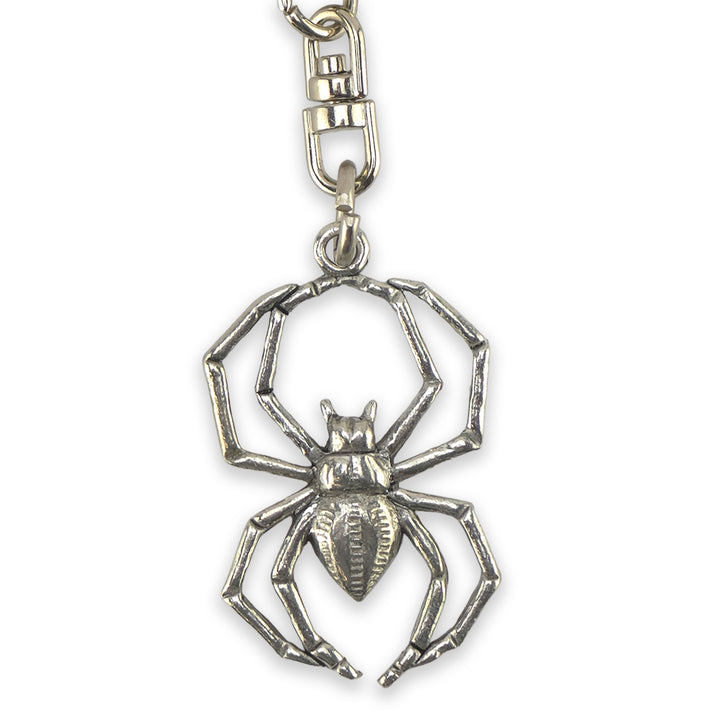 Spider | English Pewter 3D Keyring | Little Gift | Cracker Filler