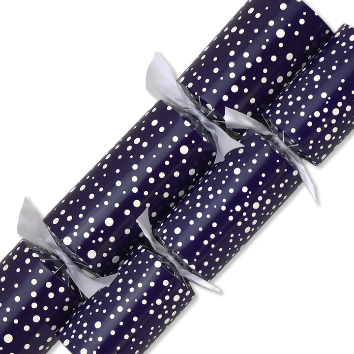Midnight Blue Snowfall | Christmas Cracker Making Kit | Make &amp; Fill Your Own