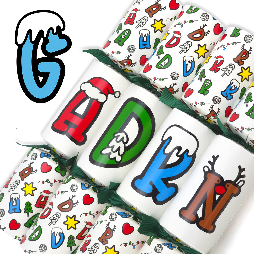 Letters A to Z | Single Christmas Cracker Making Craft Kit | Funtime Design
