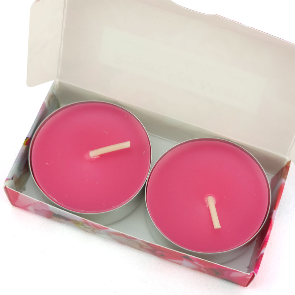 Rose Tealight Candles | Roses for Mum | Mini Gift | Cracker Filler