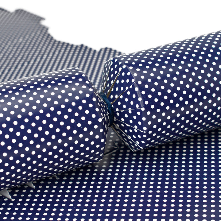 Navy Mini Polka | Cracker Making Craft Kit | Make &amp; Fill Your Own