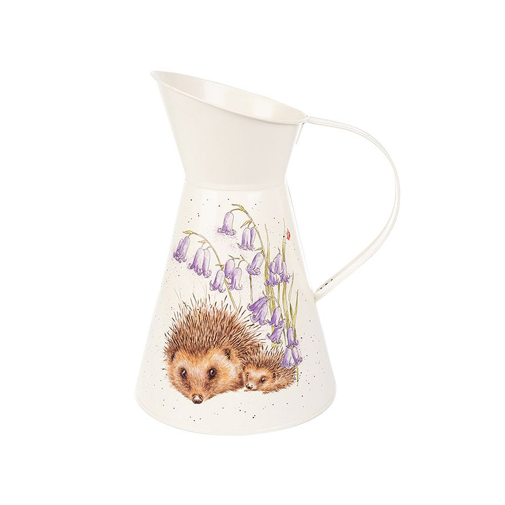 Hedgehogs & Bluebells | Jug & Flower Vase | Home Decor & Gift | Wrendale Designs