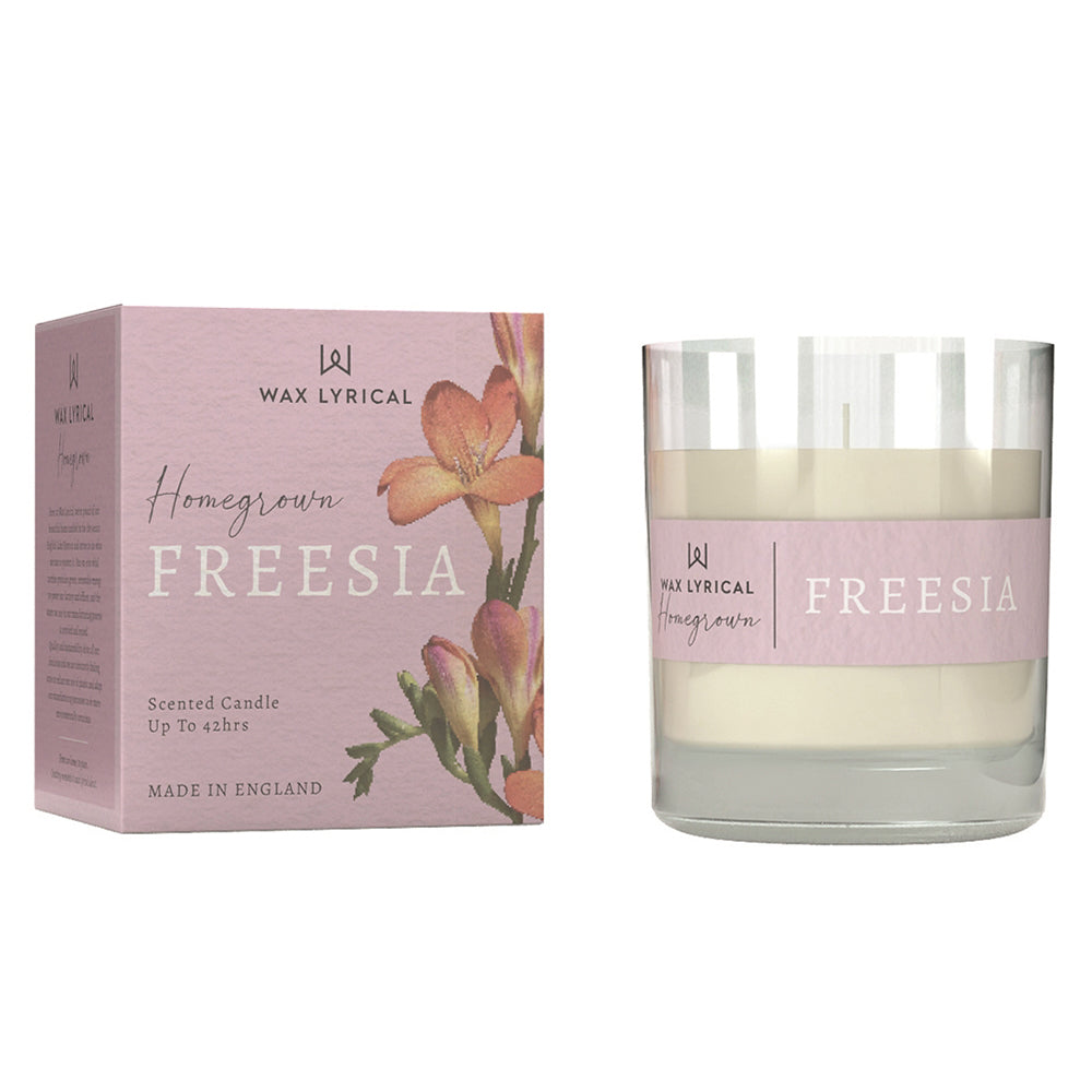 Homegrown Freesia | Scented Candle | Home Décor & Gift Idea