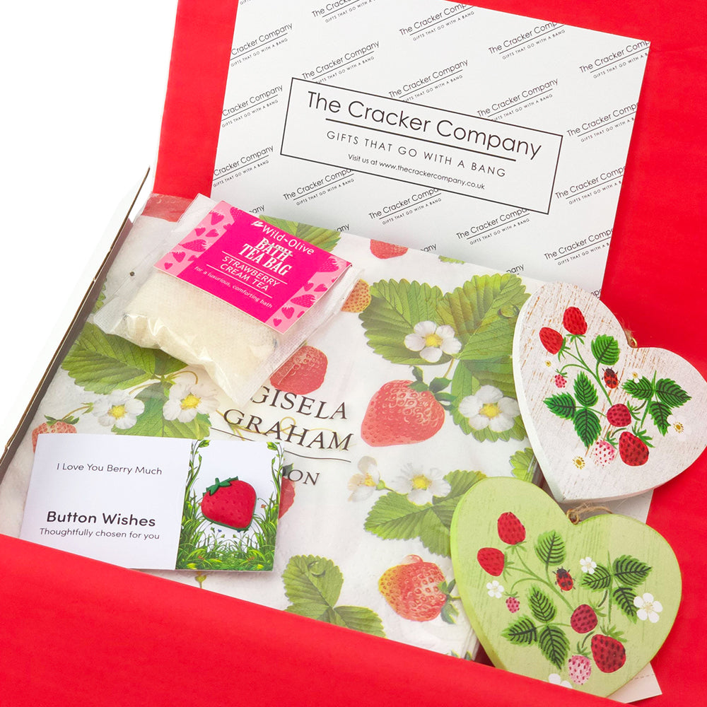 Strawberry Love | Pretty Letterbox Gift for Ladies | Gifts by Post