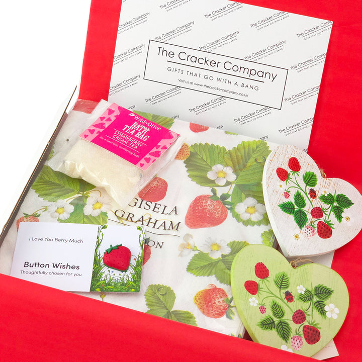 Strawberry Love | Pretty Letterbox Gift for Ladies | Gifts by Post