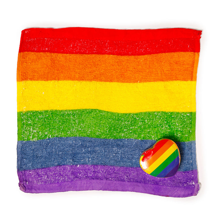 Pride Rainbow | Compressed Flannel | Single | Little Gift | Cracker Filler