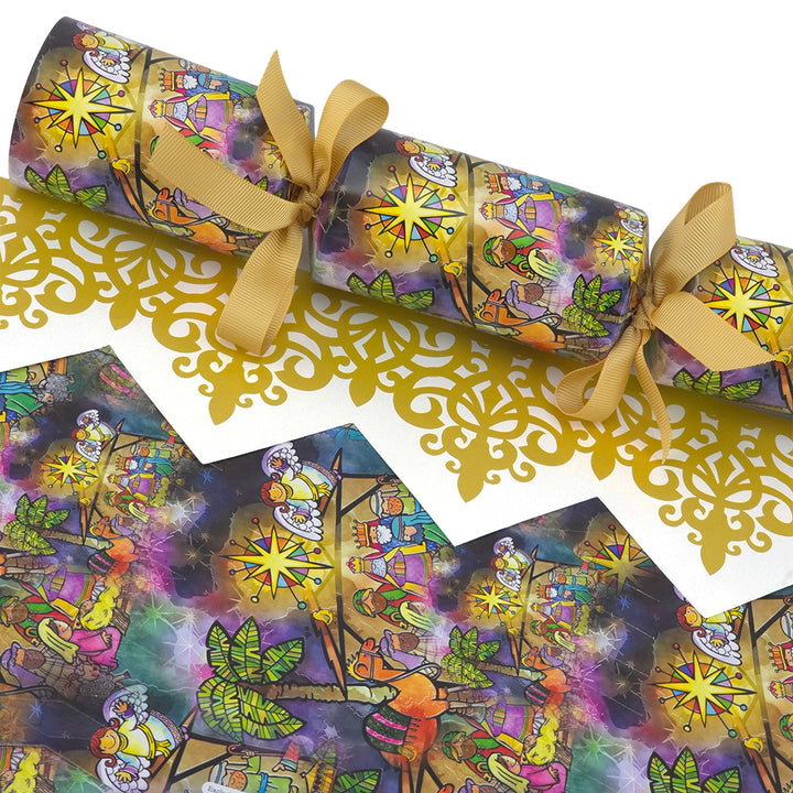 Kids Nativity | Christmas Cracker Making Craft Kit | Make &amp; Fill Your Own