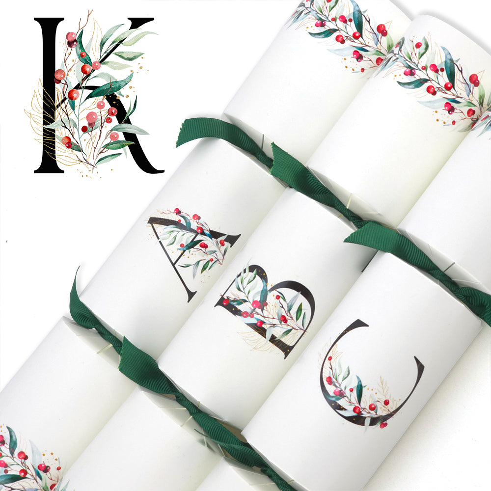 Letters A to Z | Single Christmas Cracker Making Craft Kit | Berries Design