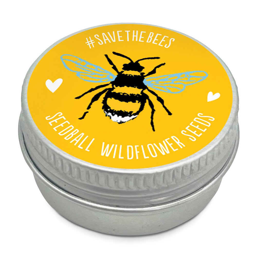 Save The Bees | Seedball Tin | Little Gift | Cracker Filler