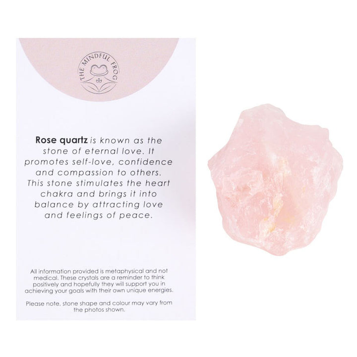 Rose Quartz | Healing Rough Crystal  & Bag | Little Gift | Cracker Filler