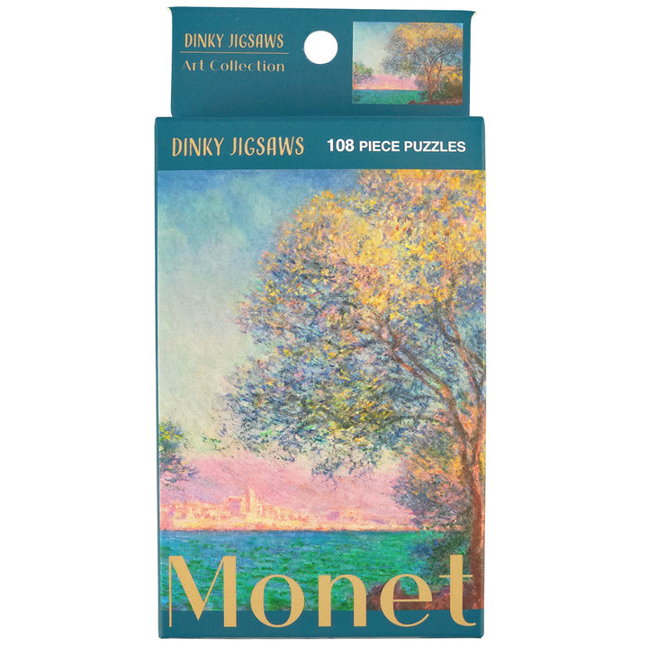 Claude Monet | Dinky Impressionist Jigsaw Puzzles | 108 Pieces | Little Gift