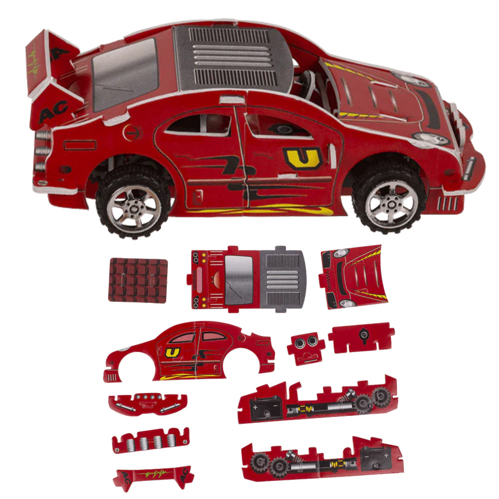 Make Your Own Pullback Race Car | Kids Activity | Single | Little Gift