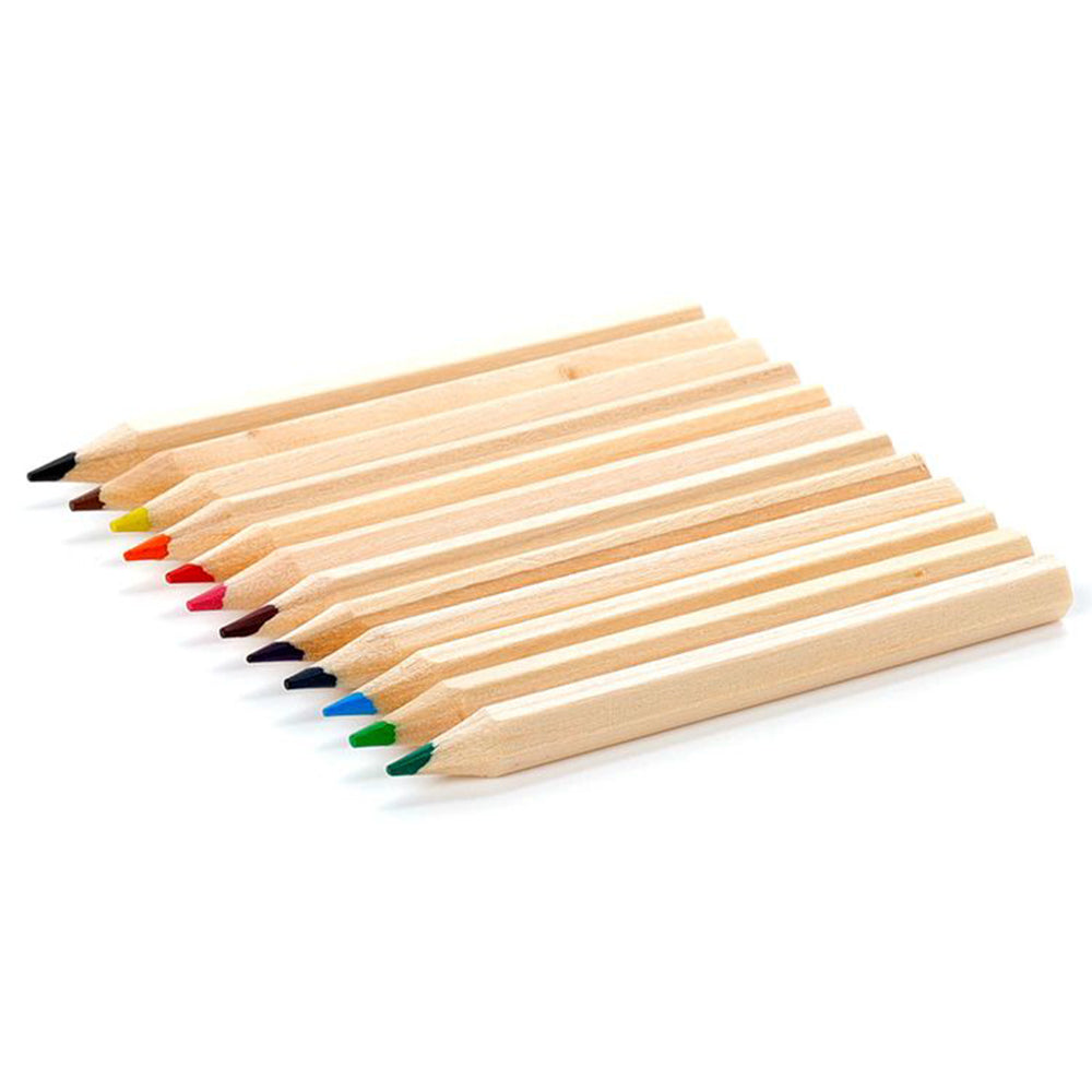 Pirate Madness | Tube of Pencil Crayons for Kids | Single | Little Gift | Cracker Filler
