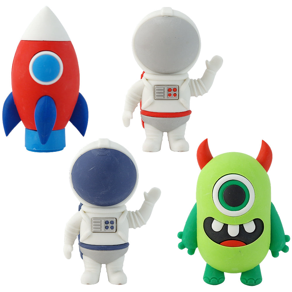 Giant Eraser | Space Character | 8cm Tall | Party Bag Gift