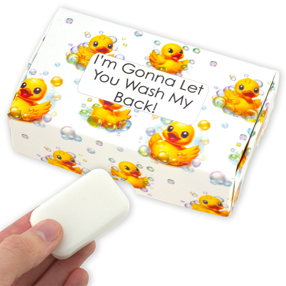 I'm Gonna Let You Wash My Back! | Coconut | 20g Travel Soap Bar | Cracker Filler