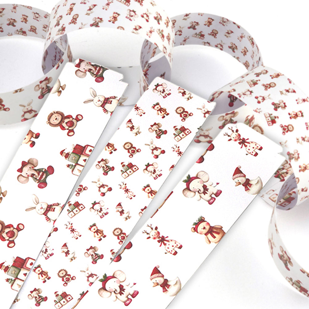 30 Reusable Paper Chains | Baby's 1st Christmas | No Glue Needed | 2.5 ...