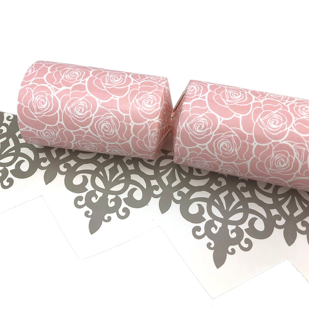 Modern Pink Rose | Cracker Making Craft Kit | Make &amp; Fill Your Own