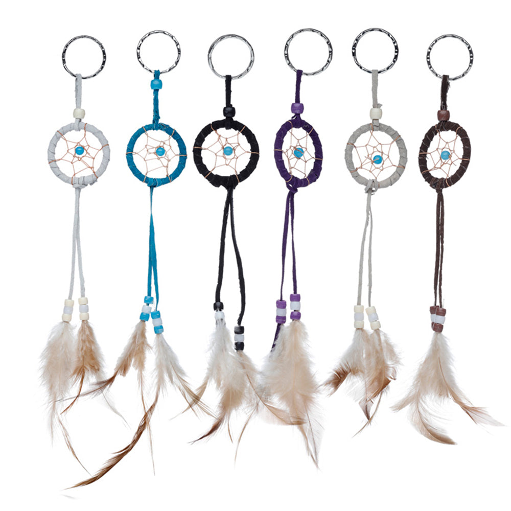 Traditional Little Dreamcatcher Keyring | Mini Gift | Cracker Filler