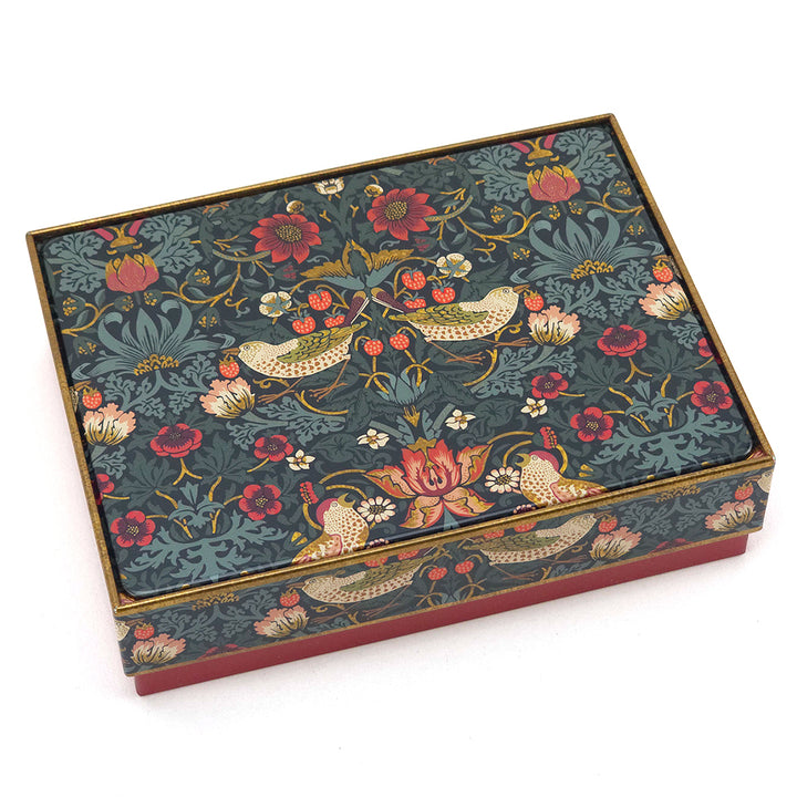 Strawberry Thief | Small Chocolate Box Tins | William Morris | Small or Medium