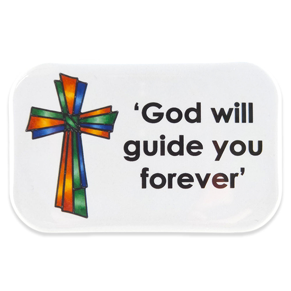 God will guide you forever | Fridge Magnet | Cracker Filler | Little Faith Gift