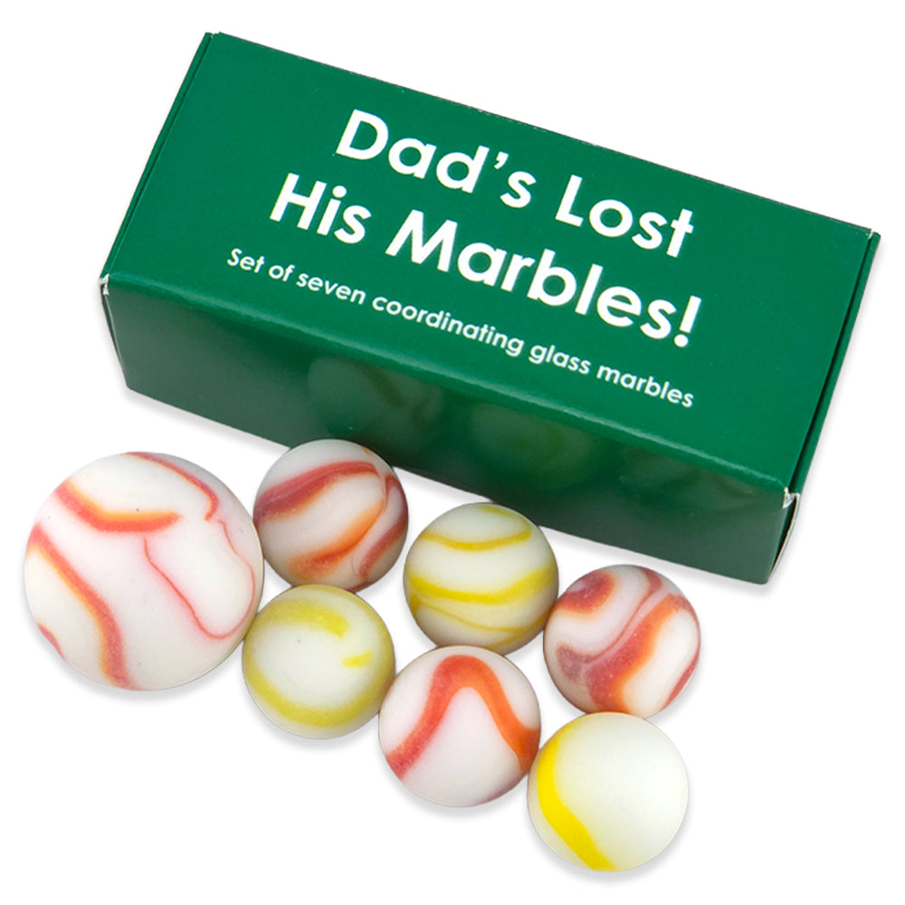 Dad's Lost His Marbles | Dad & Father's Day | Box of Marbles | Cracker Filler