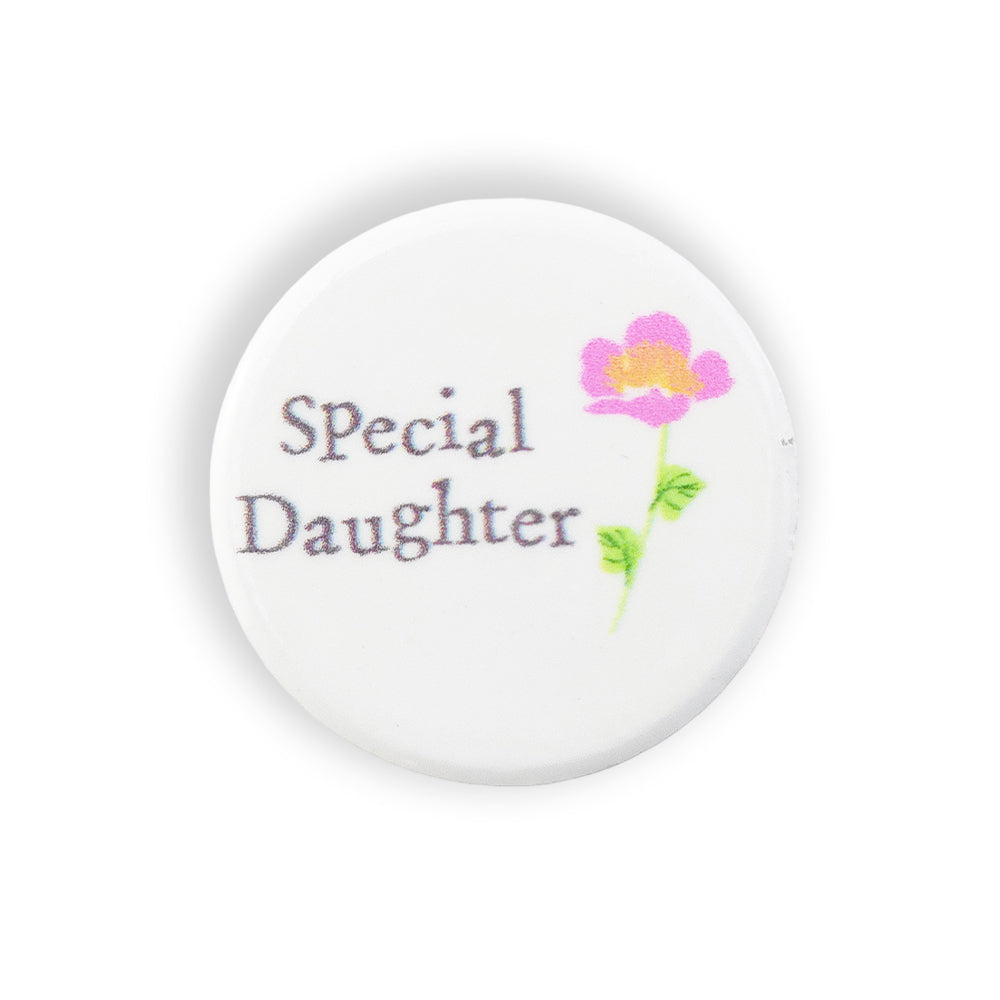 Special Daughter | Floral Ceramic Mini Token | Mini Gift | Cracker Filler