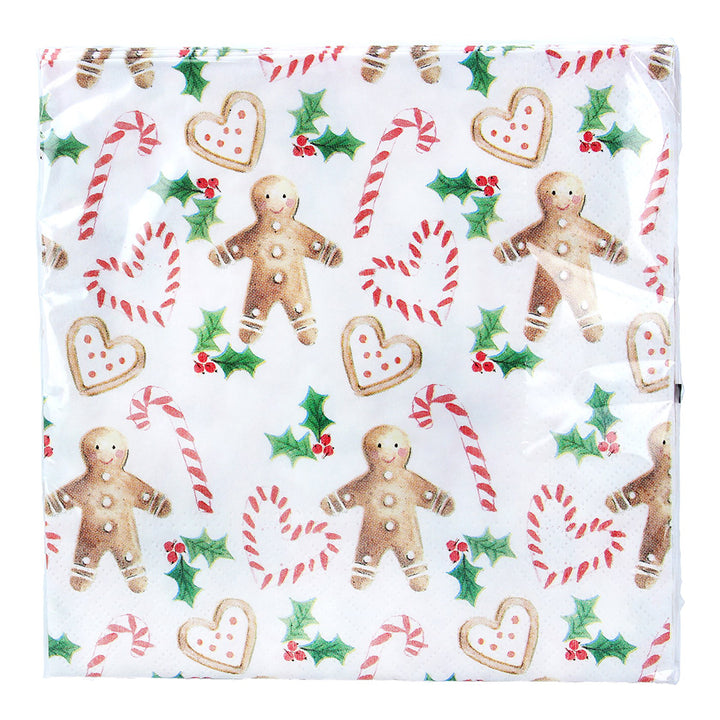 Gingerbread Ornaments &amp; Napkins Collection | Christmas Gift for Ladies | Gisela Graham