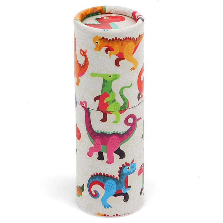 Dinosaur Fun | 12 Short Coloured Pencil Crayons  | Little Gift | Cracker Filler