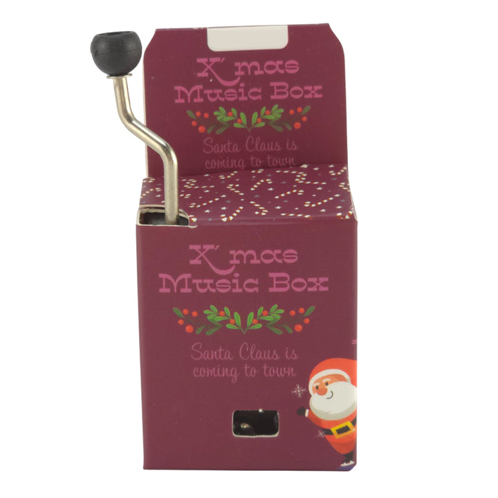 Wind up Christmas Music Box | Cracker Filler | Mini Gift
