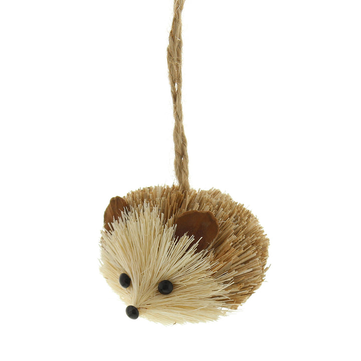 Bristle Hedgehog | Hanging Ornament | Little Gift | Cracker Filler