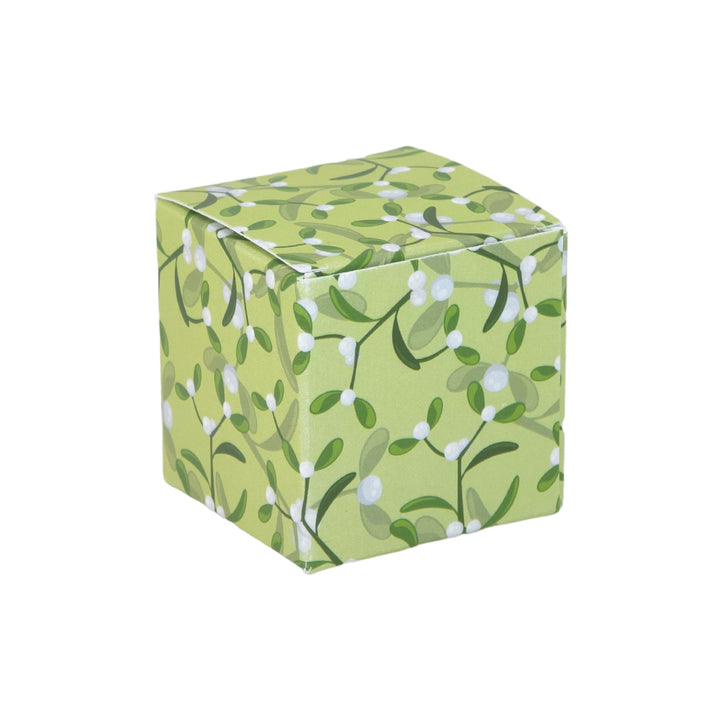Simply Mistletoe | Little Gift Box | 5cm Cube | 6 Boxes