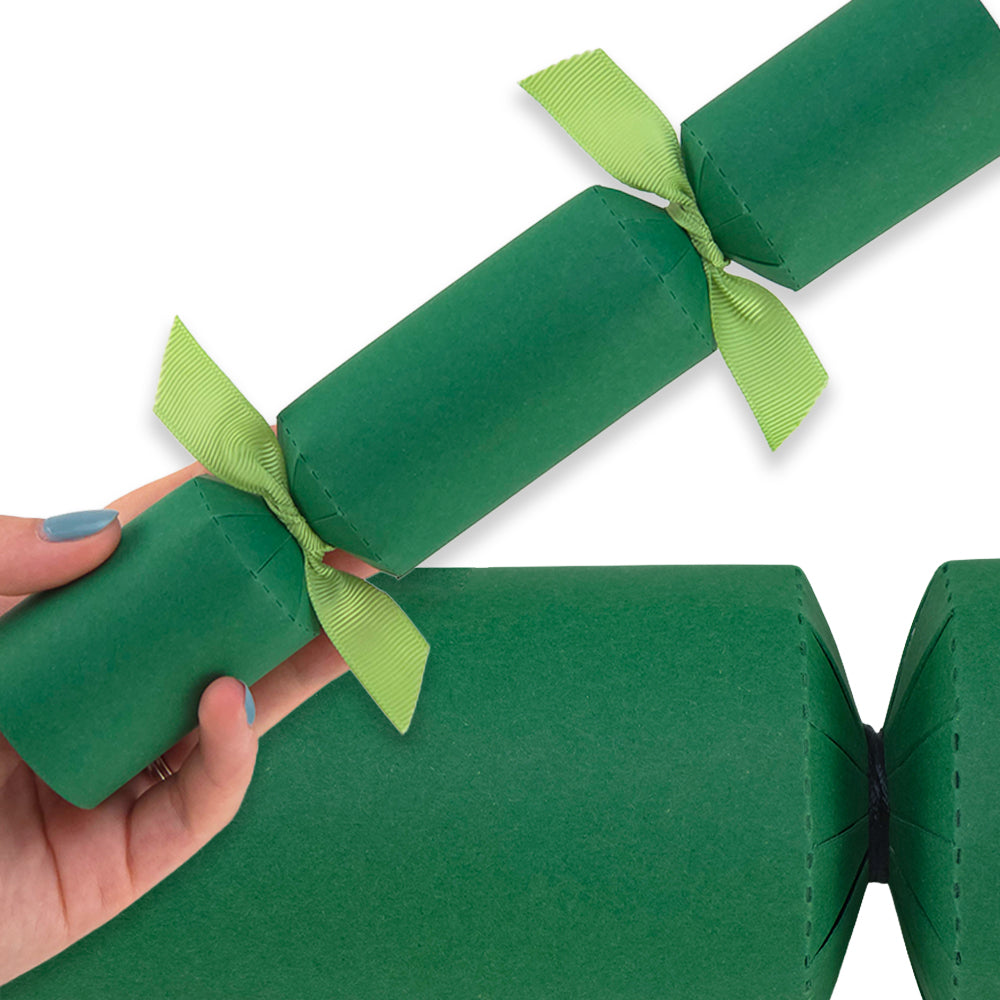 Rich Green | SMALL Cracker Making DIY Kits | Make Your Own | Recyclable