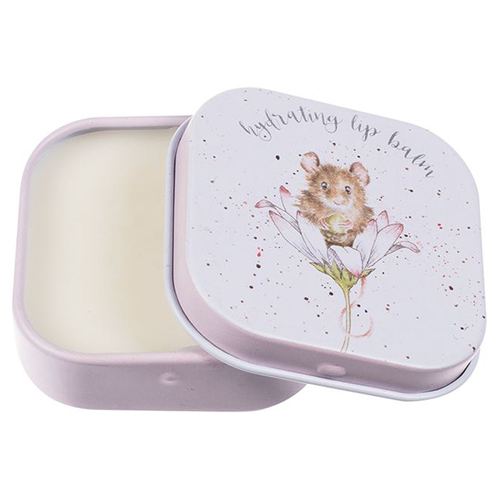 Daisy Mouse | Wrendale Honey & Vanilla Lip Balm Tin | Cracker Filler | Mini Gift