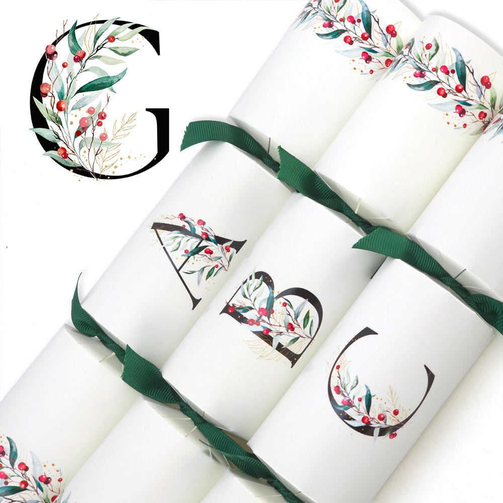 Letters A to Z | Single Christmas Cracker Making Craft Kit | Berries Design