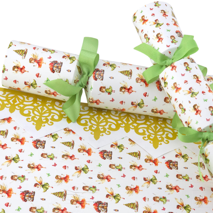 Christmas Fairies | Cracker Making Craft Kit | Make &amp; Fill Your Own